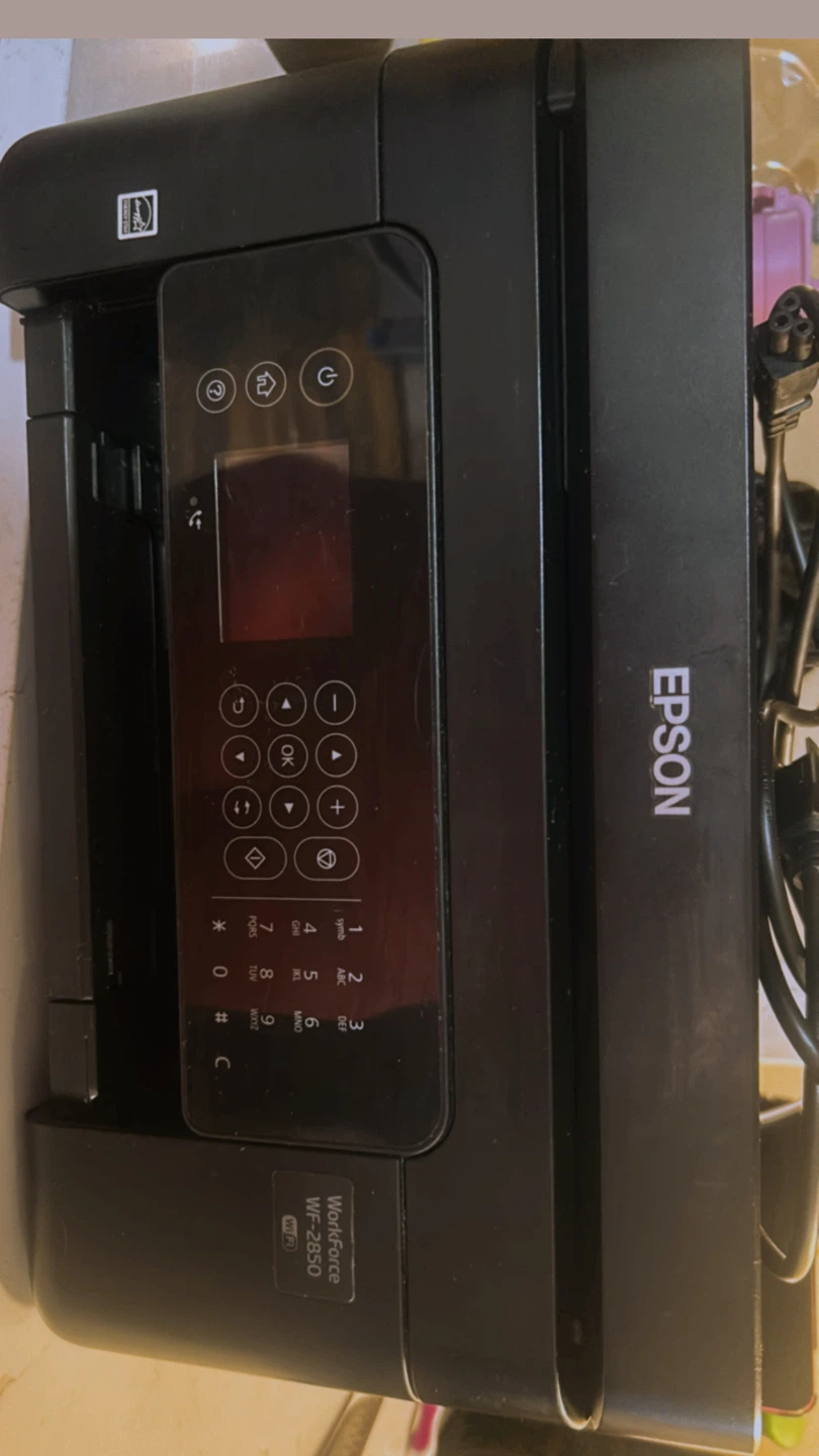 Epson Workforce WF-2850 Wireless All-in-One Printer - photo 2