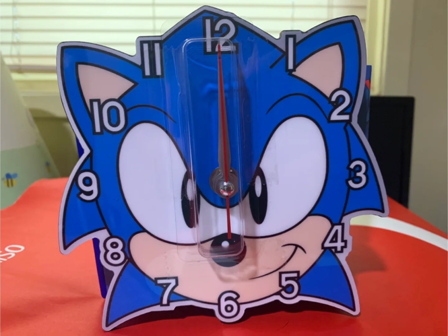 Sonic the Hedgehog Analog Clock & Desk Organizer thumbnail