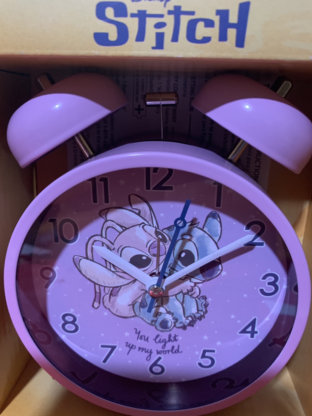 Disney Stitch Alarm Clock - New in Box! - photo 2