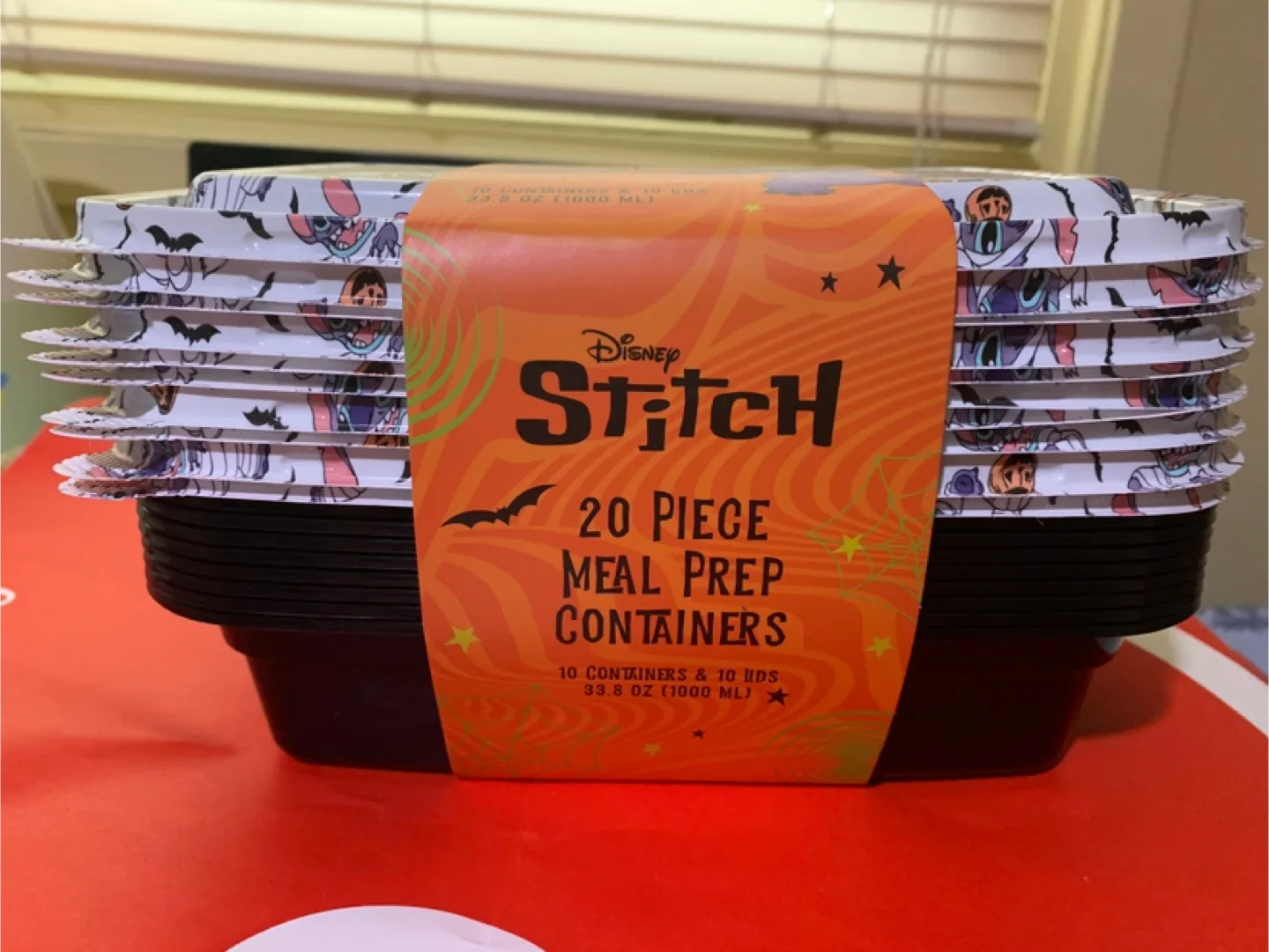 Disney Stitch 20-Piece Meal Prep Containers thumbnail