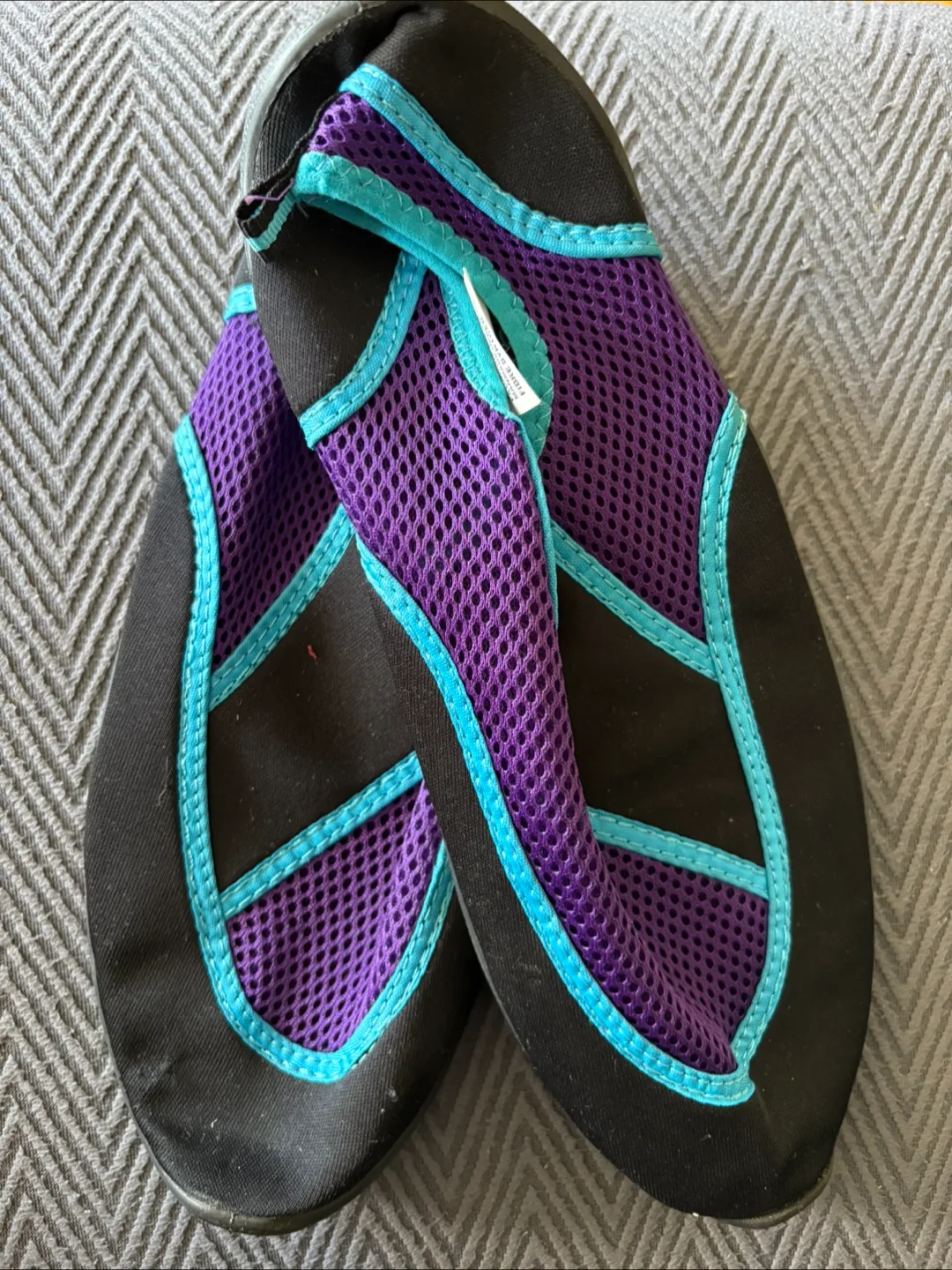 #freecycle Water Shoes - Black, Purple, & Blue thumbnail
