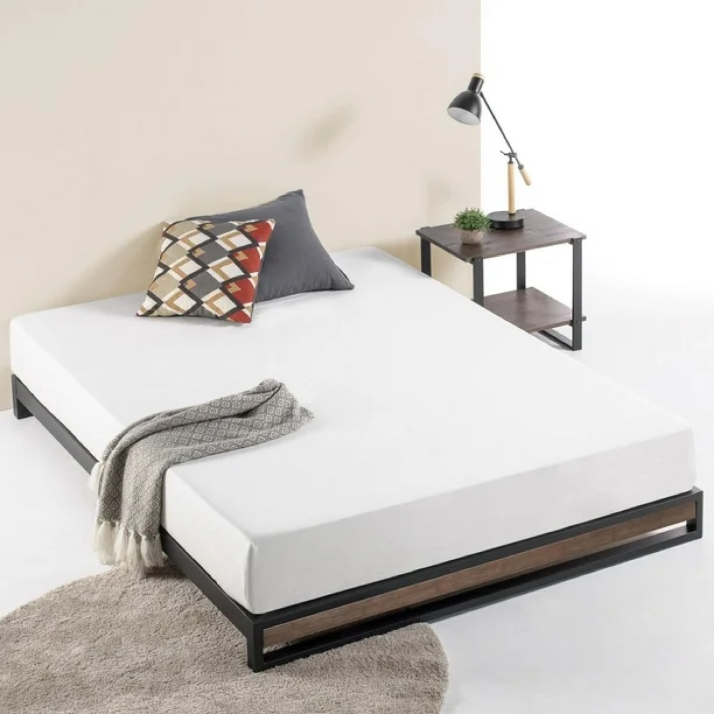 double Size Metal Bed Frame - photo 4