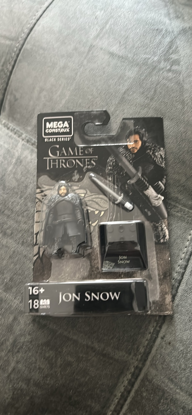 New MEGA Construx Game of Thrones Jon Snow