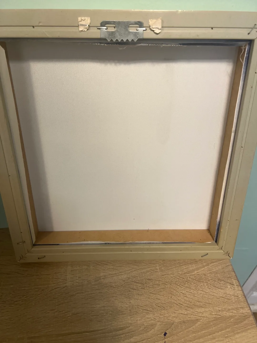 Oil painting light blue and white image indicator(2)