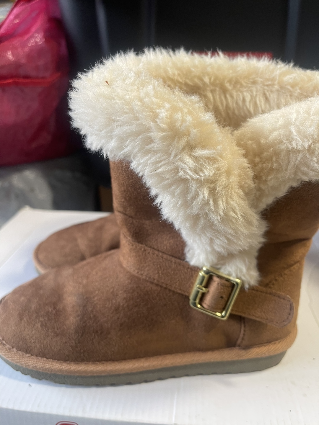The Children's Place Brown Boots - Size 1