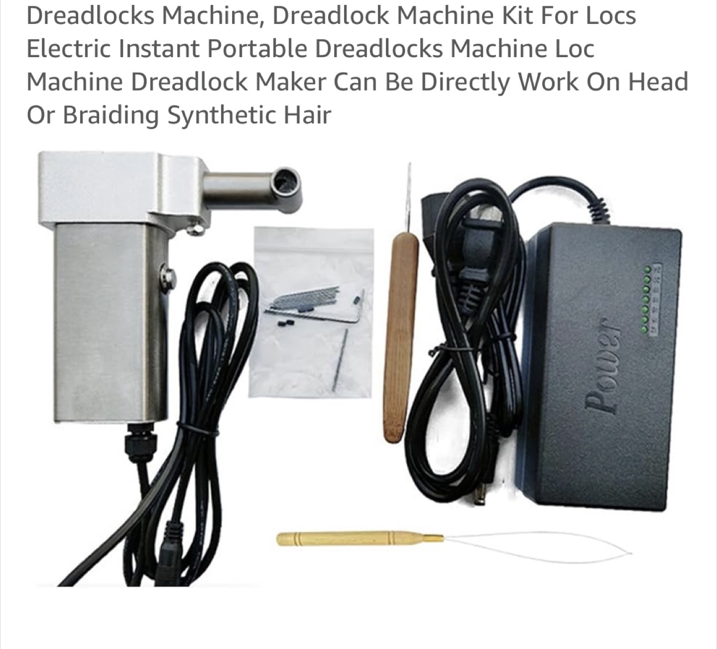 Dreadlocks Machine Kit for Locs