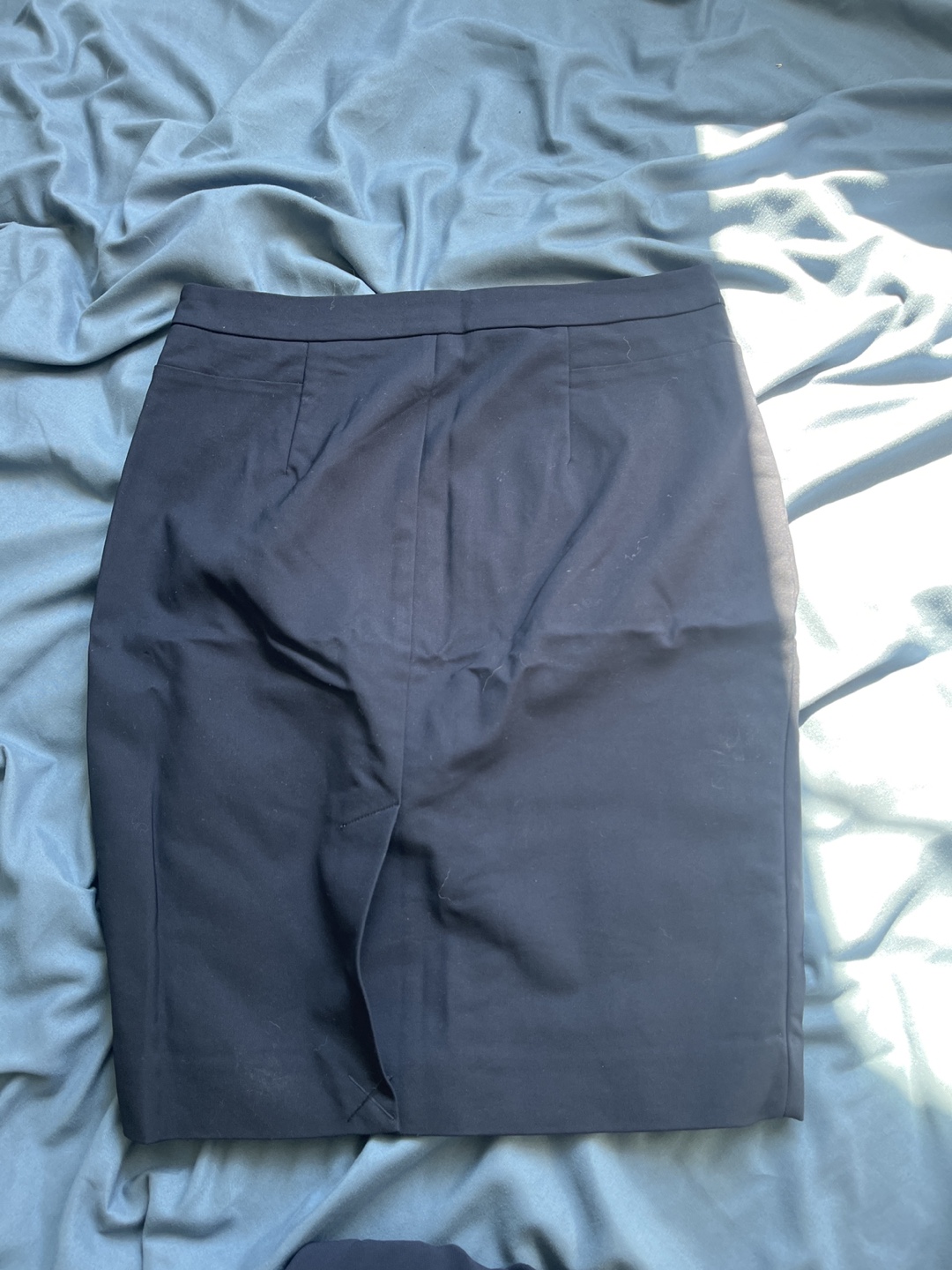 RW&CO. Navy Blue Pencil Skirt - Size 2 - photo 2