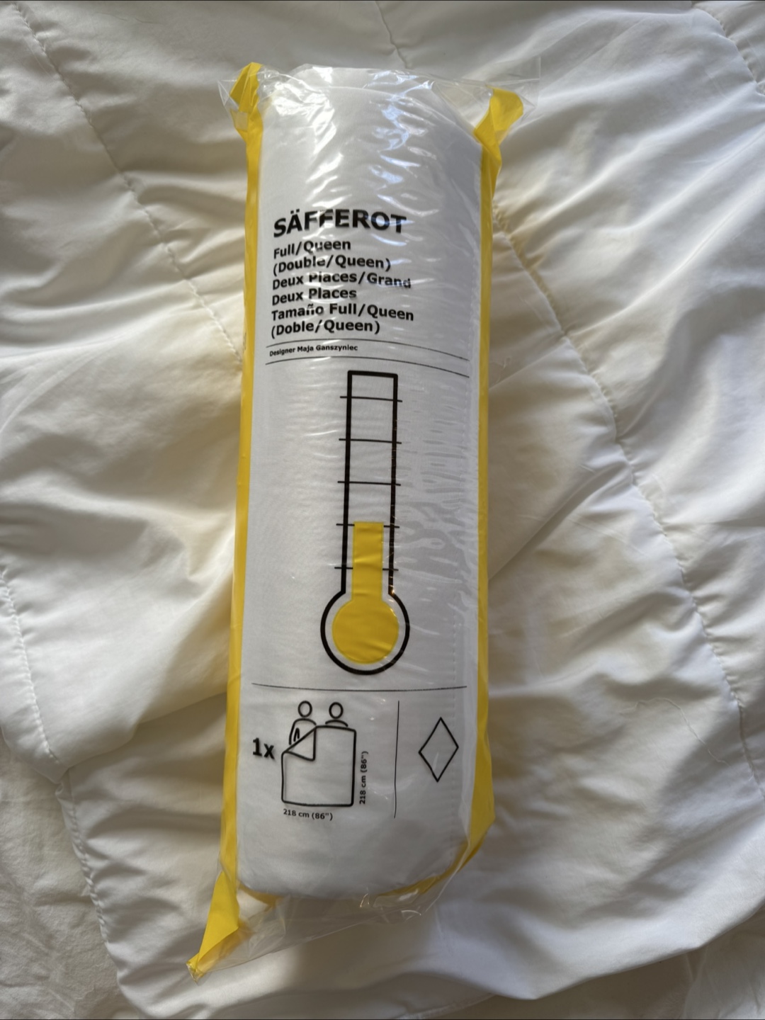 IKEA SÄFFEROT Full/Queen Comforter - New in Package!