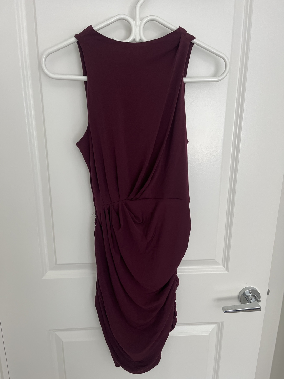 Le Chateau Burgundy Dress - Size TTP/XXS