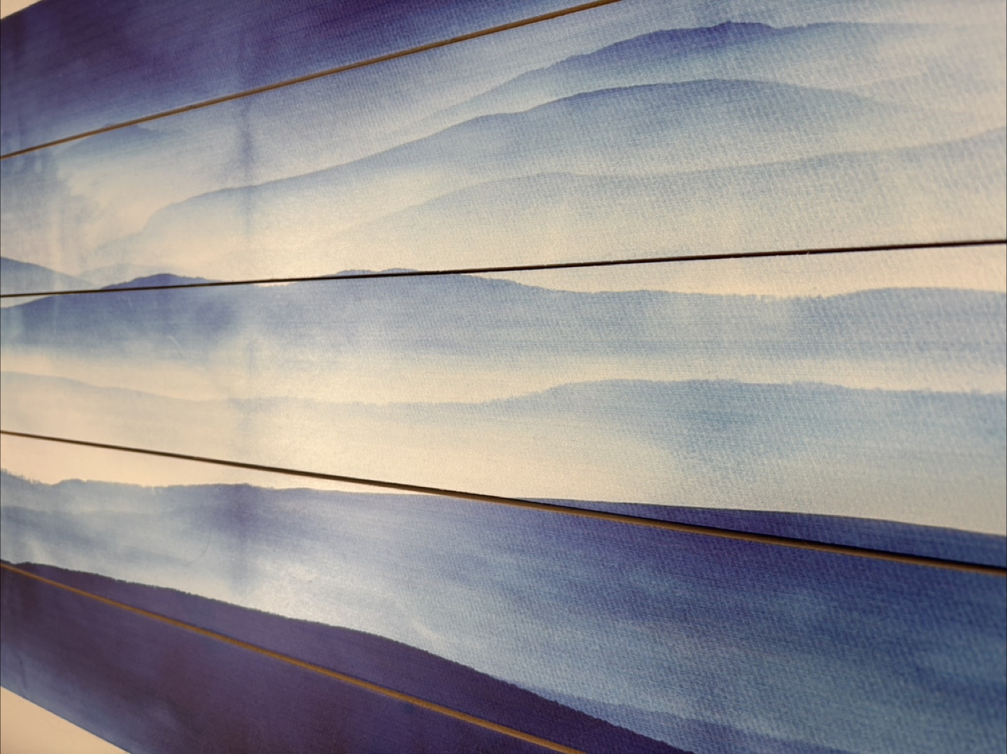 Blue Abstract Wall Painting - large - photo 3