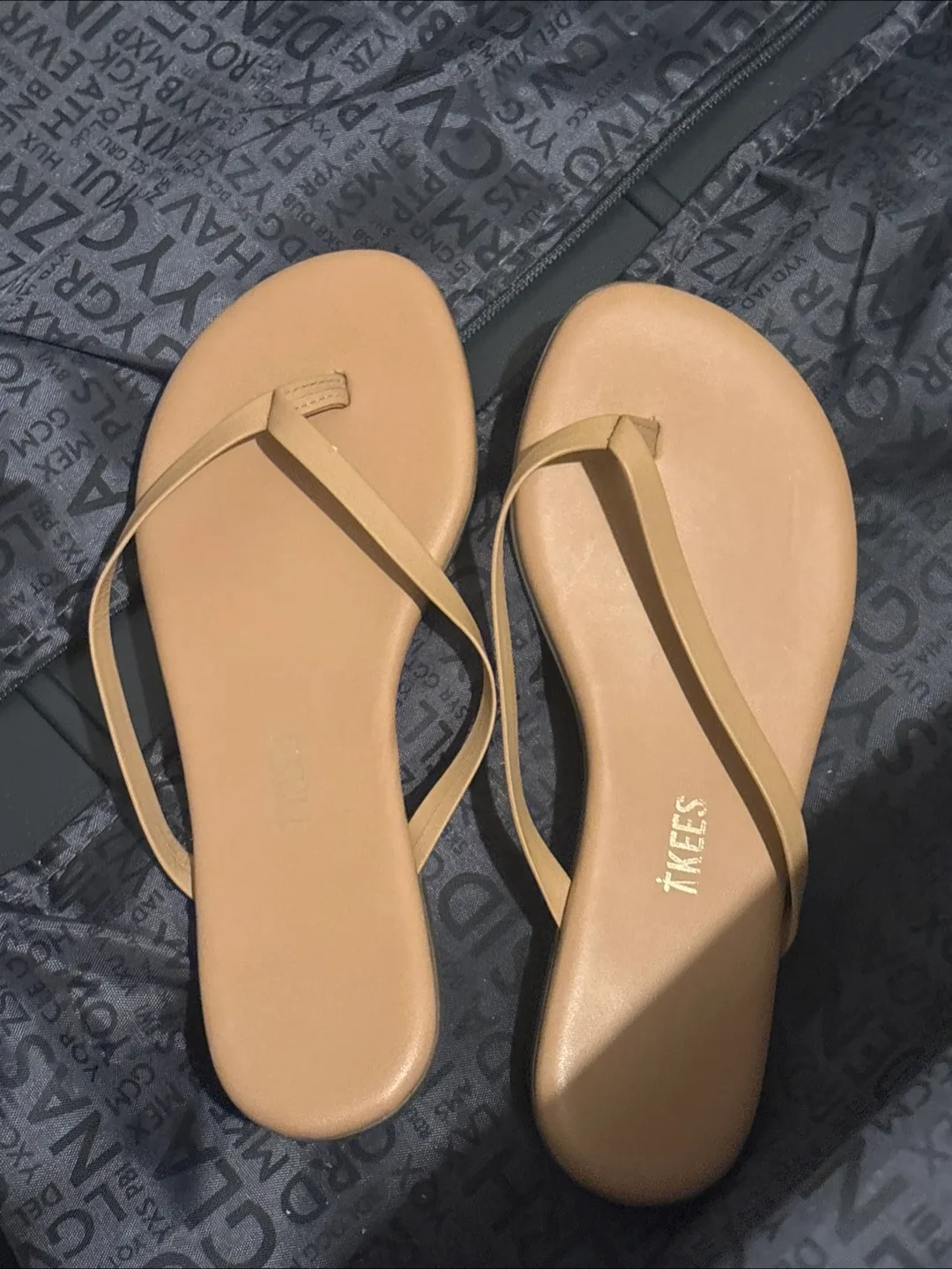 Tkees 'The Original' Beige Flip Flops thumbnail