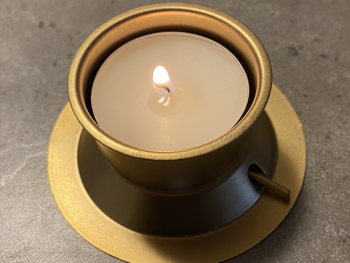 Gold/ Copper Candle Holder - photo 4