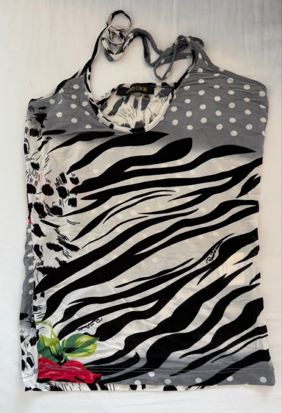 Roberto Cavalli Animal Print Top thumbnail