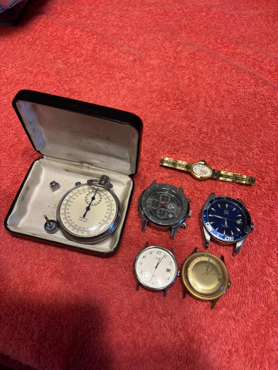 Lot of Timex & ESO Watches