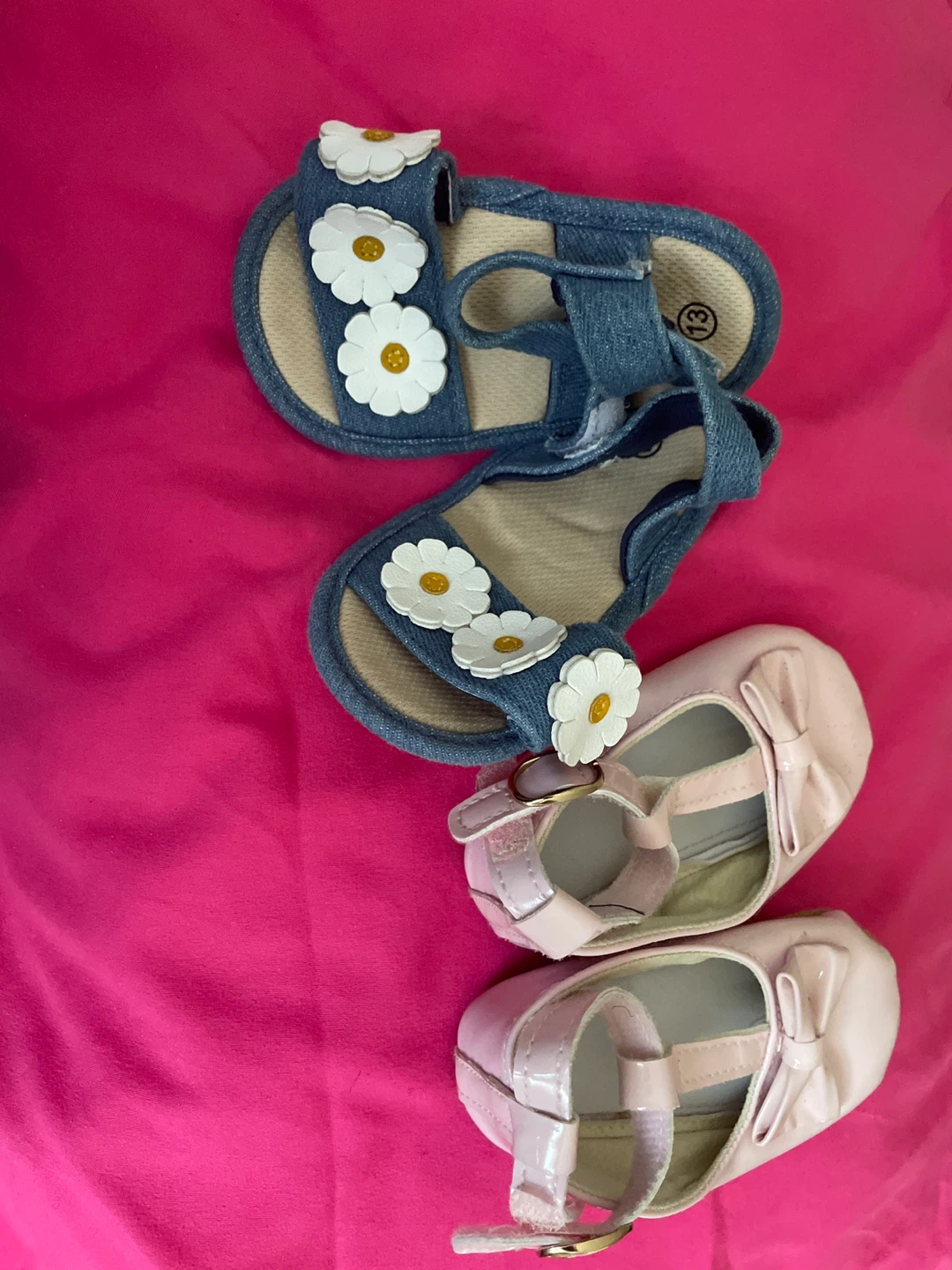 Baby Girl Shoes - Size 3 & 4