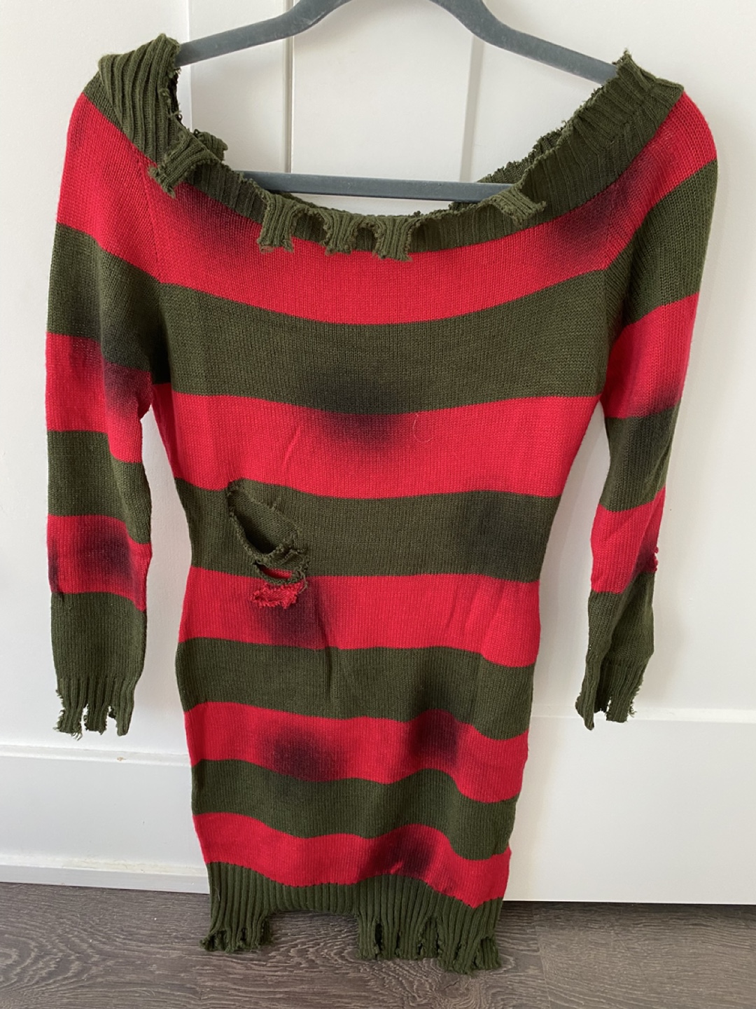Nightmare on Elm Sweater Dress Halloween Costume - S - photo 5