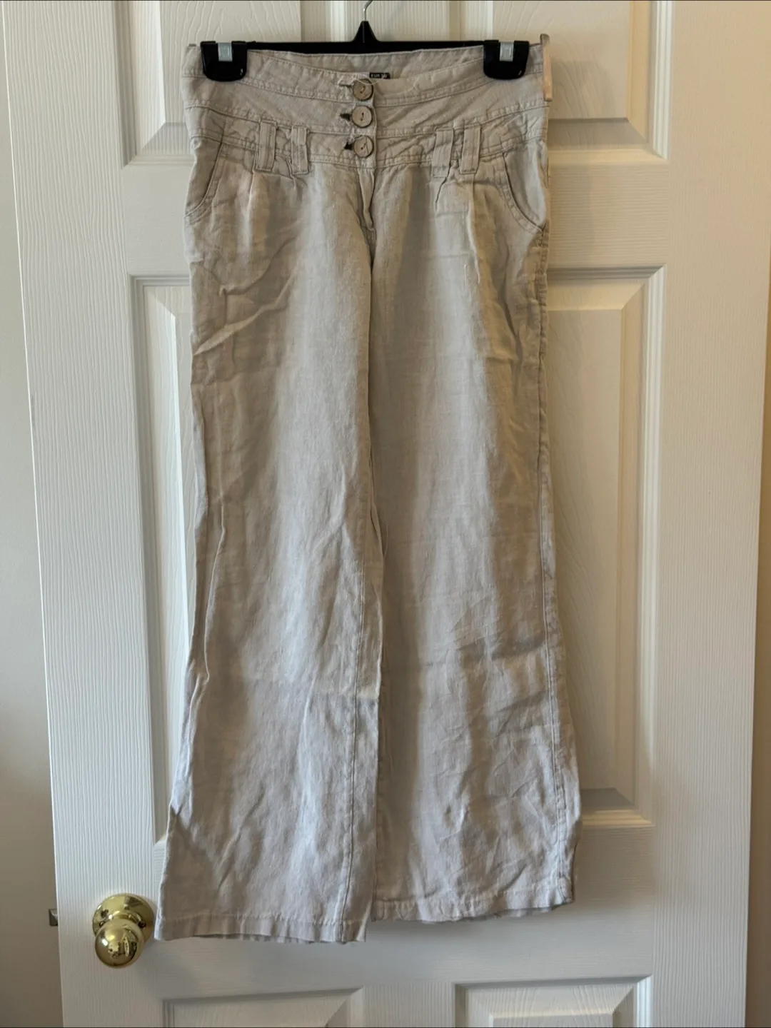 Sükse Beige Linen Pants - Size US 8 thumbnail