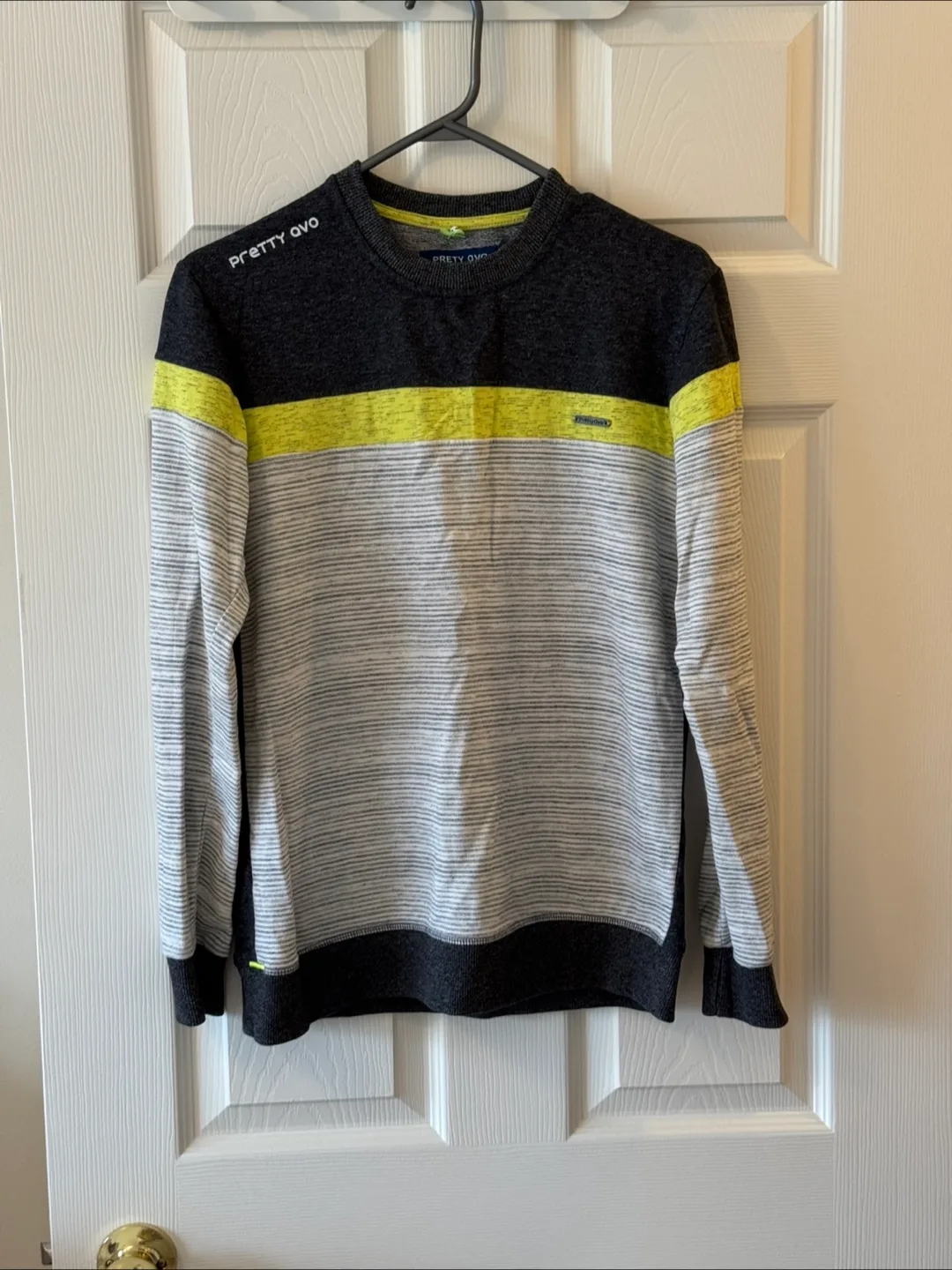 PRETTY OVO Striped Long Sleeve Shirt thumbnail