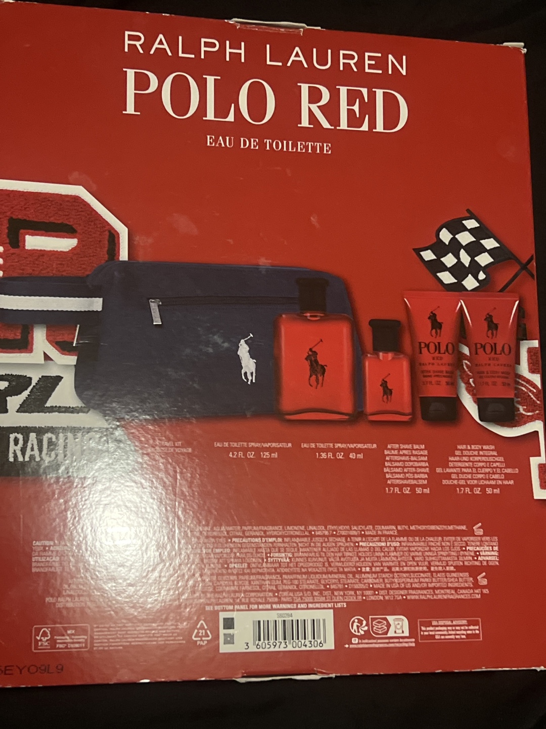 Ralph Lauren Polo Red Eau de Toilette Gift Set Brand New - photo 2