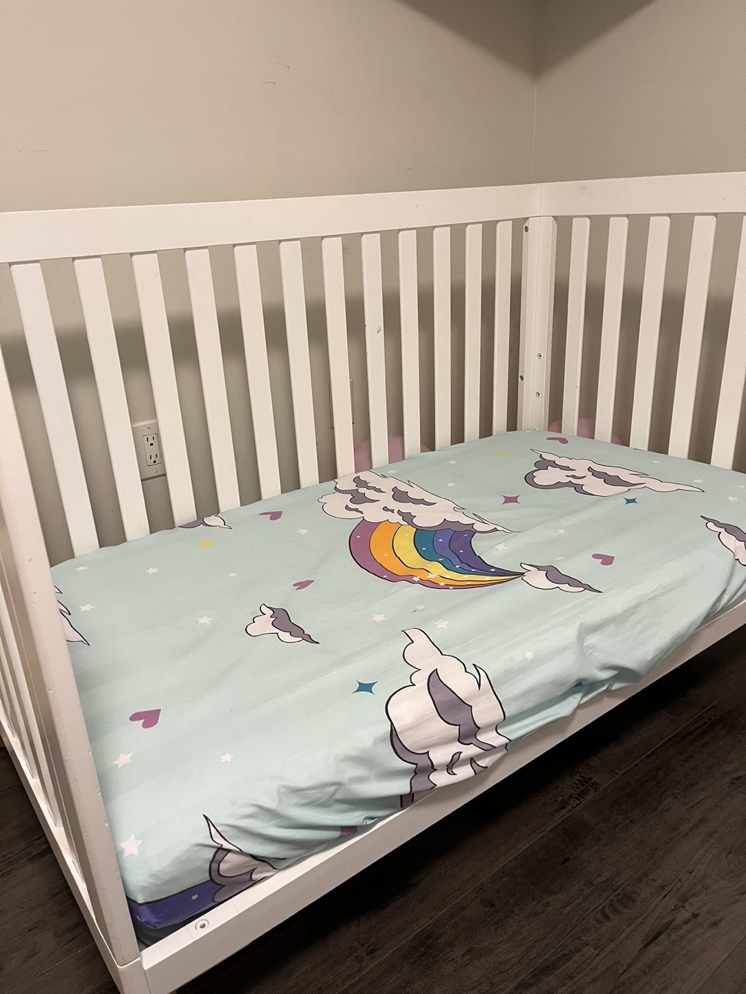 White Baby Crib - photo 4