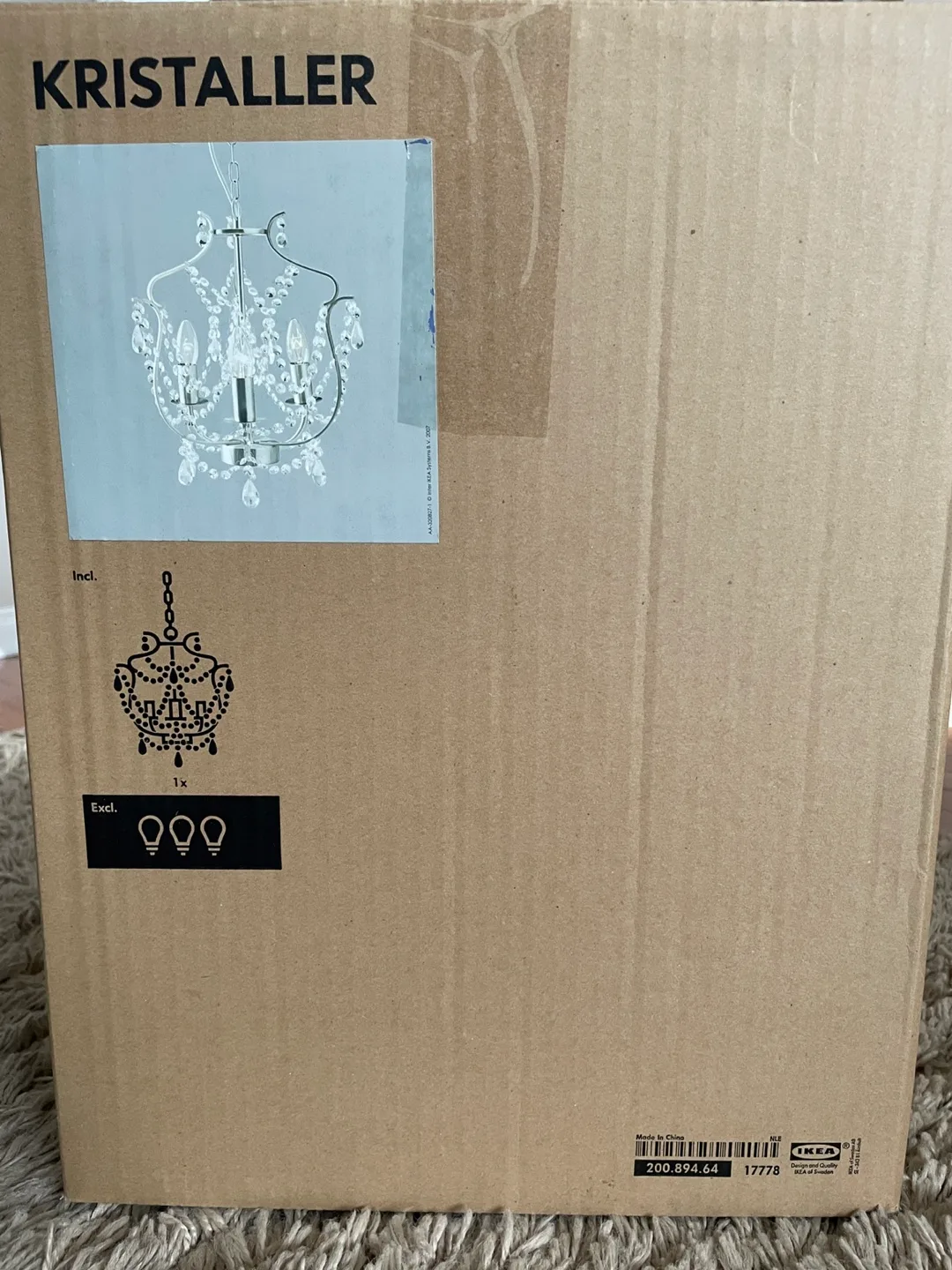 IKEA Kristaller Chandelier image indicator(3)