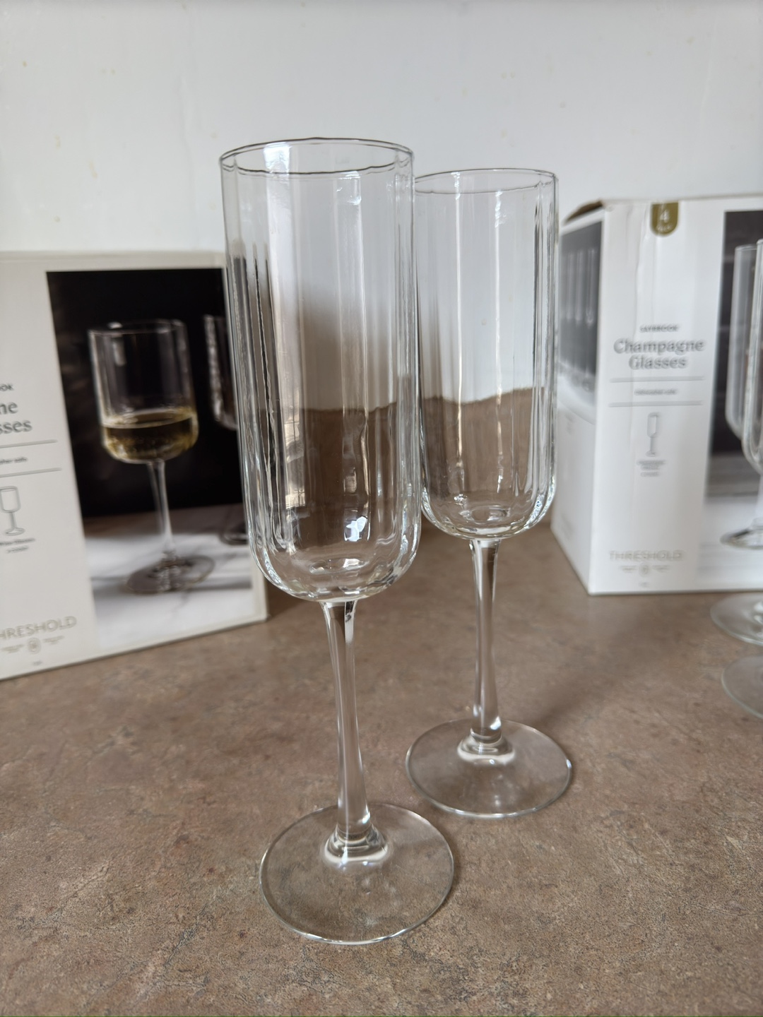 Threshold Champagne Glasses - photo 2