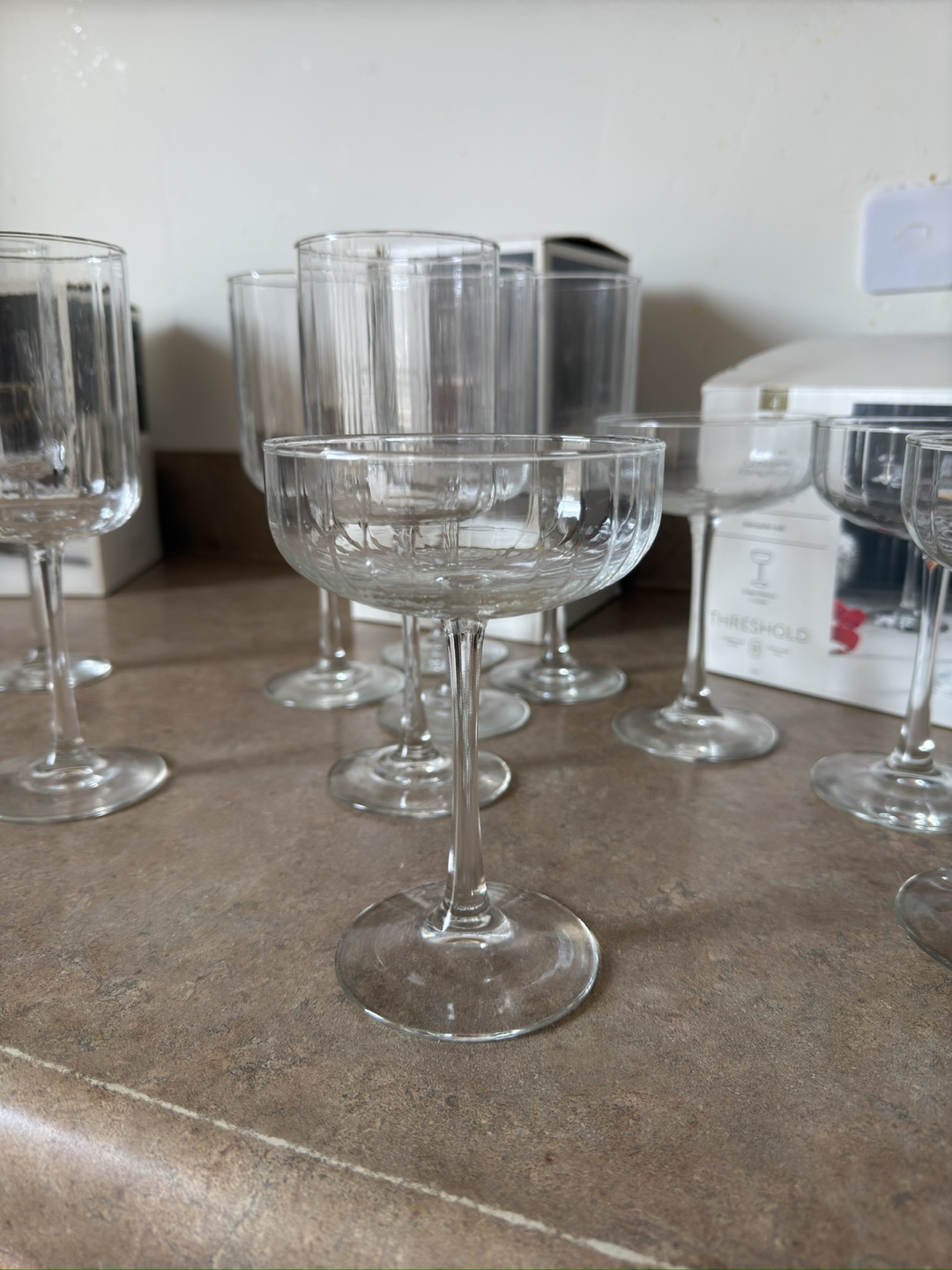 Threshold Champagne Glasses - photo 4