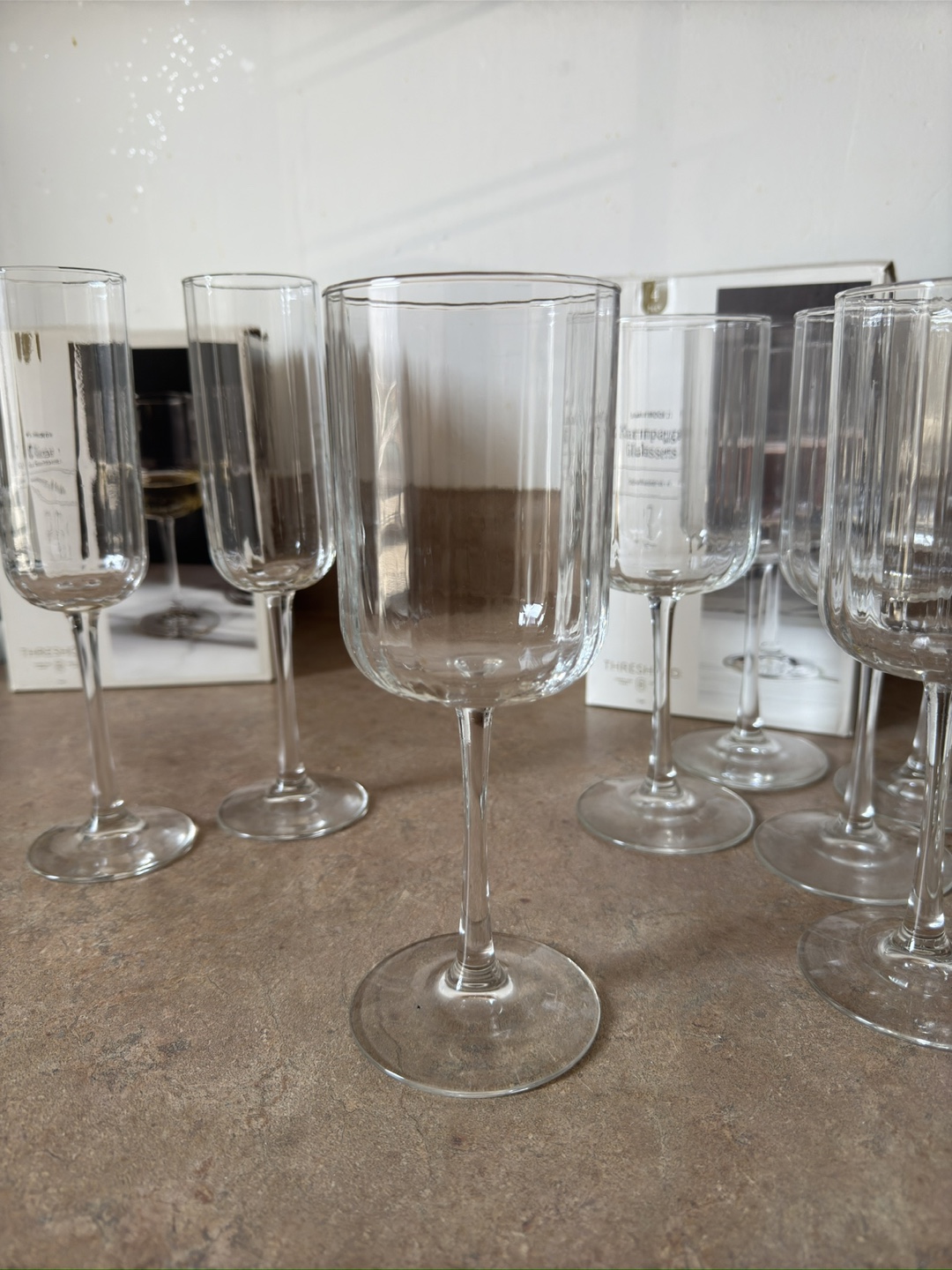 Threshold Champagne Glasses - photo 3