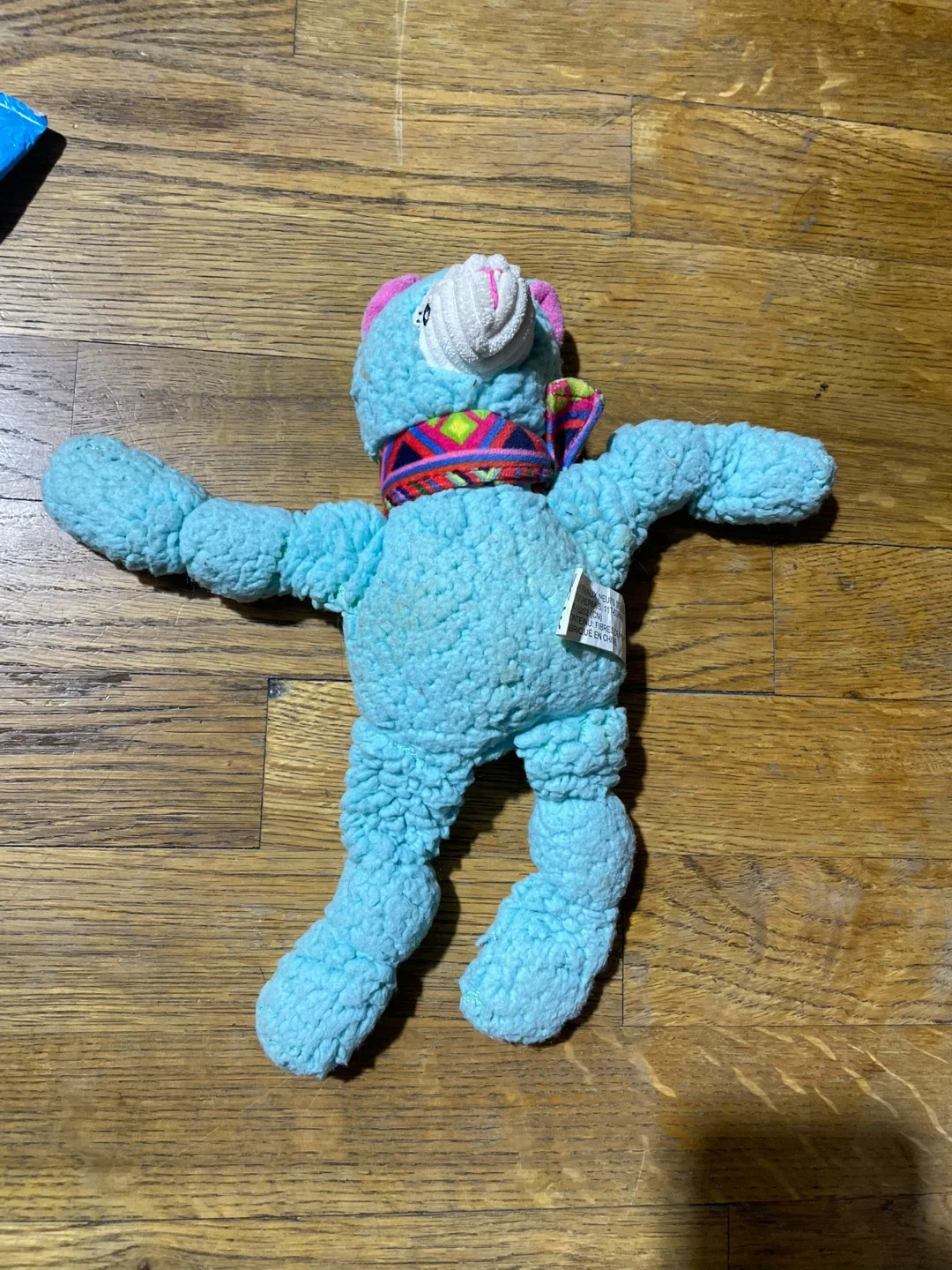 Blue Stuffed Animal Squeaker Toy image indicator(2)