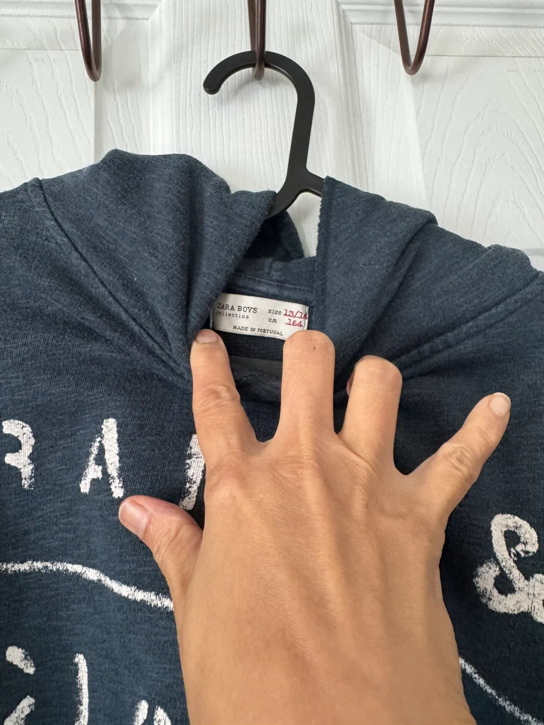 ZARA BOYS HOODIE SIZE 13 14 AS GOOD AS NEW image indicator(3)