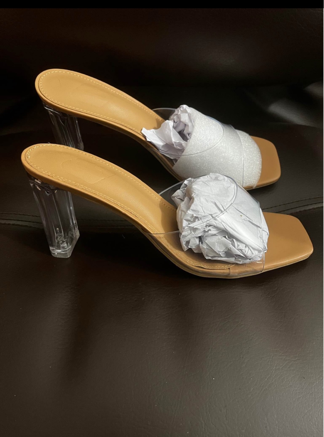 New Clear Heels - Size 9.5 - photo 2