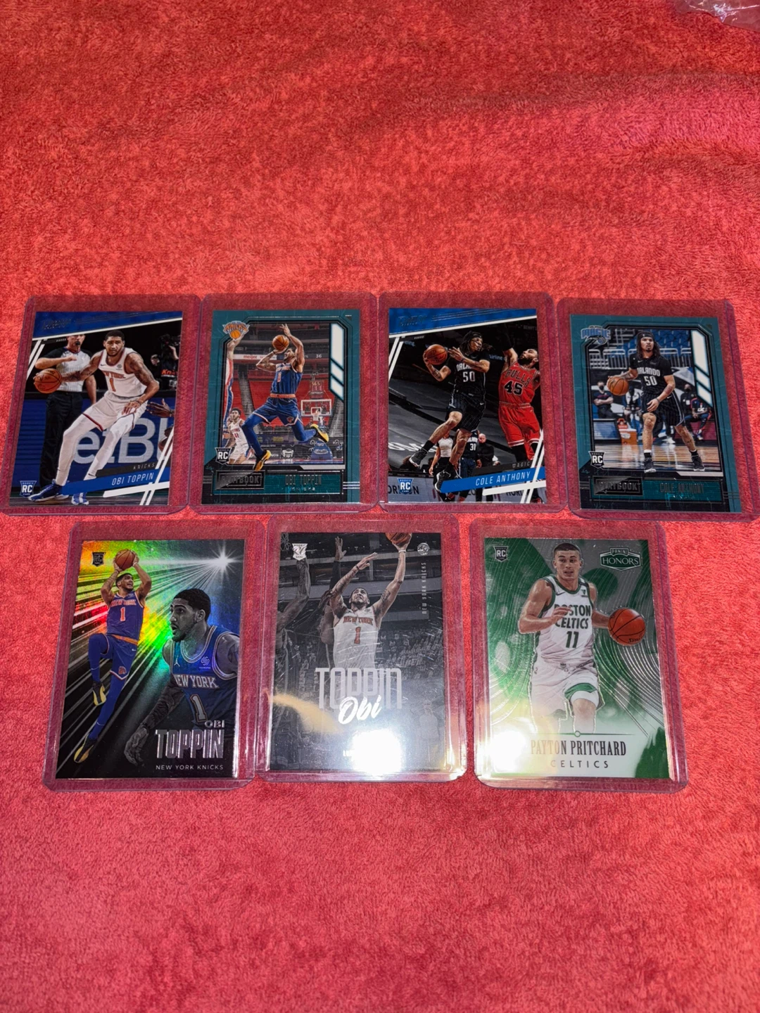 Basketball Trading Cards - Toppin, Anthony, Pritchard