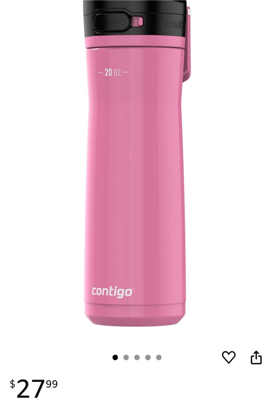 brand new Contigo Cortland Chill 24 oz Water Bottle - photo 3
