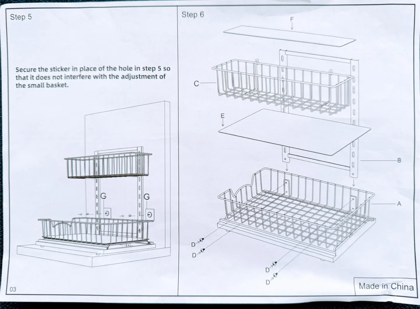 2-Tier Sliding Cabinet Organizer - New image indicator(8)