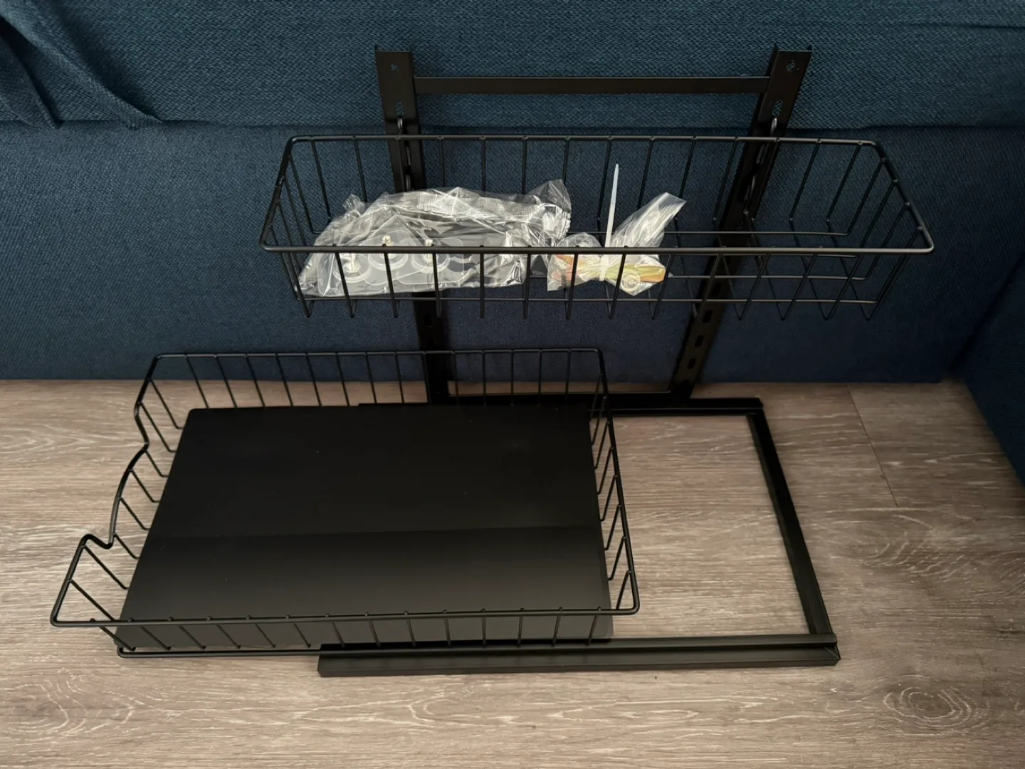 2-Tier Sliding Cabinet Organizer - New image indicator(3)