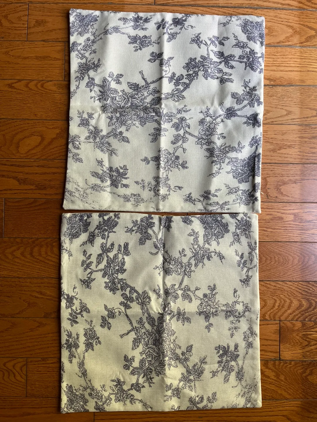 Floral Pattern Pillow Covers - Set of 2 thumbnail