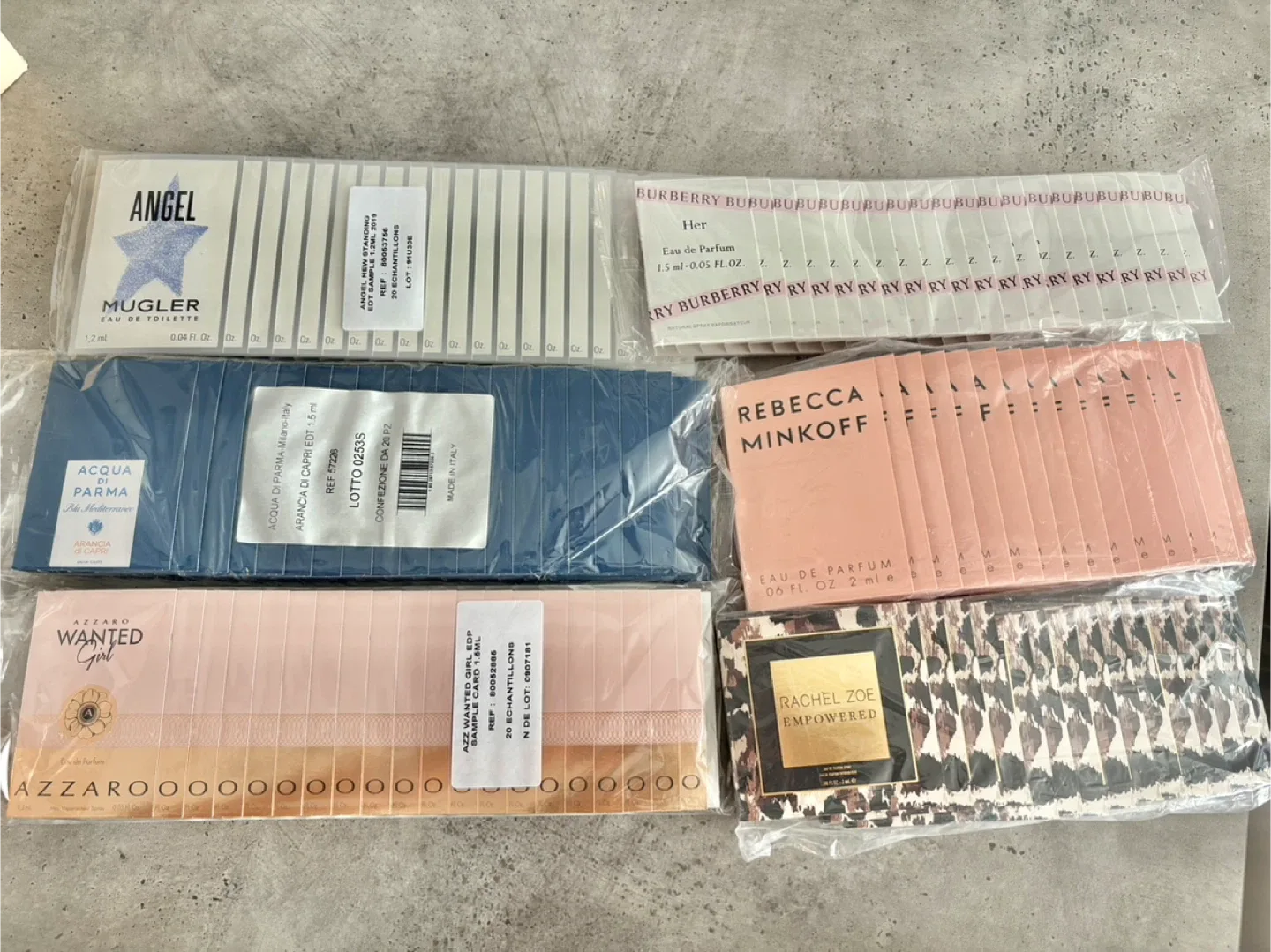 Perfume Sample Lot - Variety of Brands thumbnail