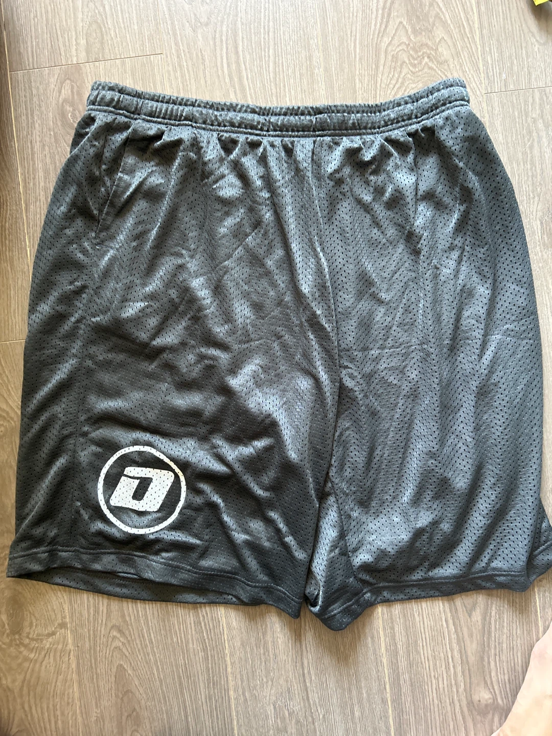 Dark Gray D Shorts