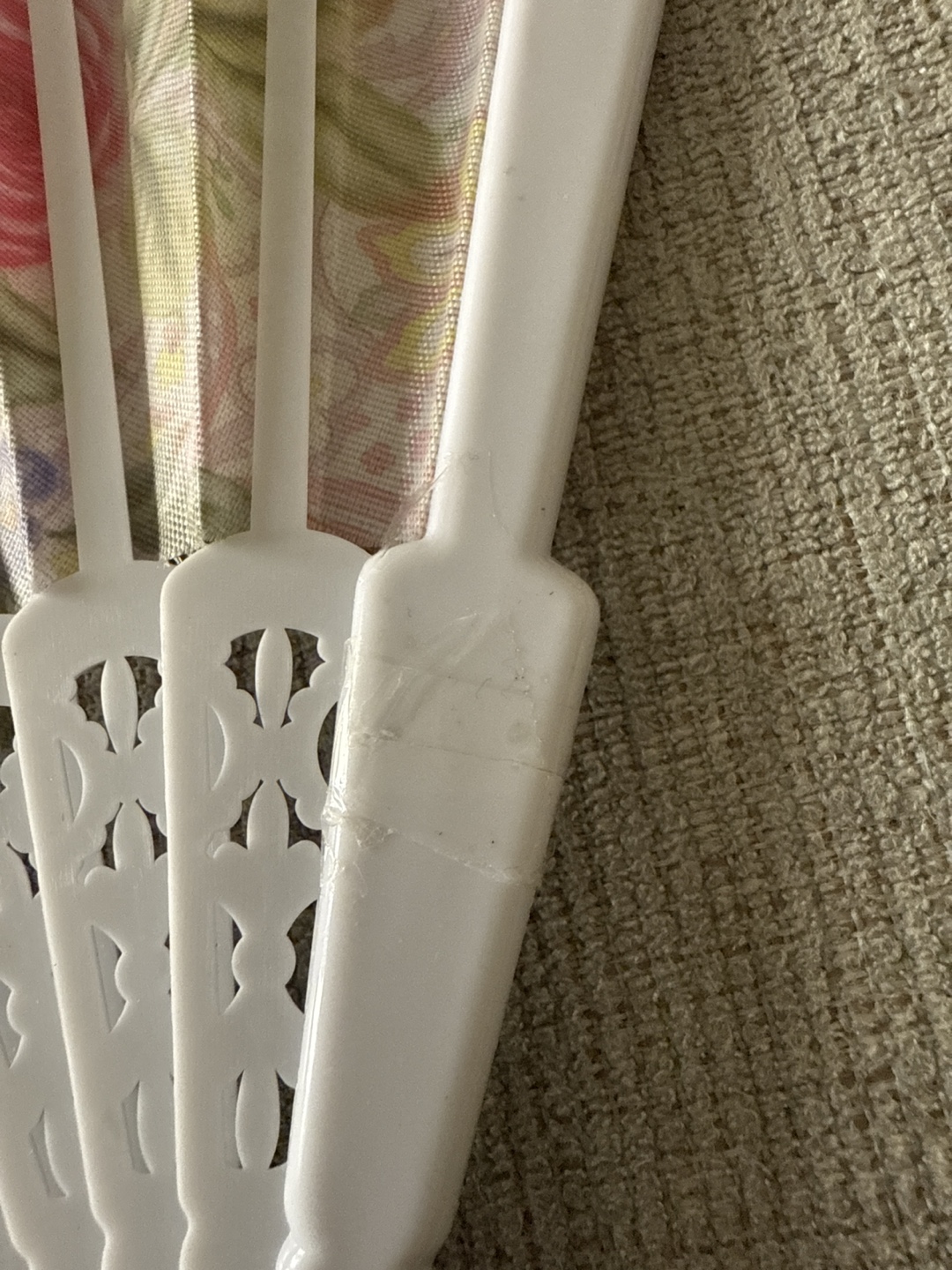 Floral Folding Hand Fan - photo 4