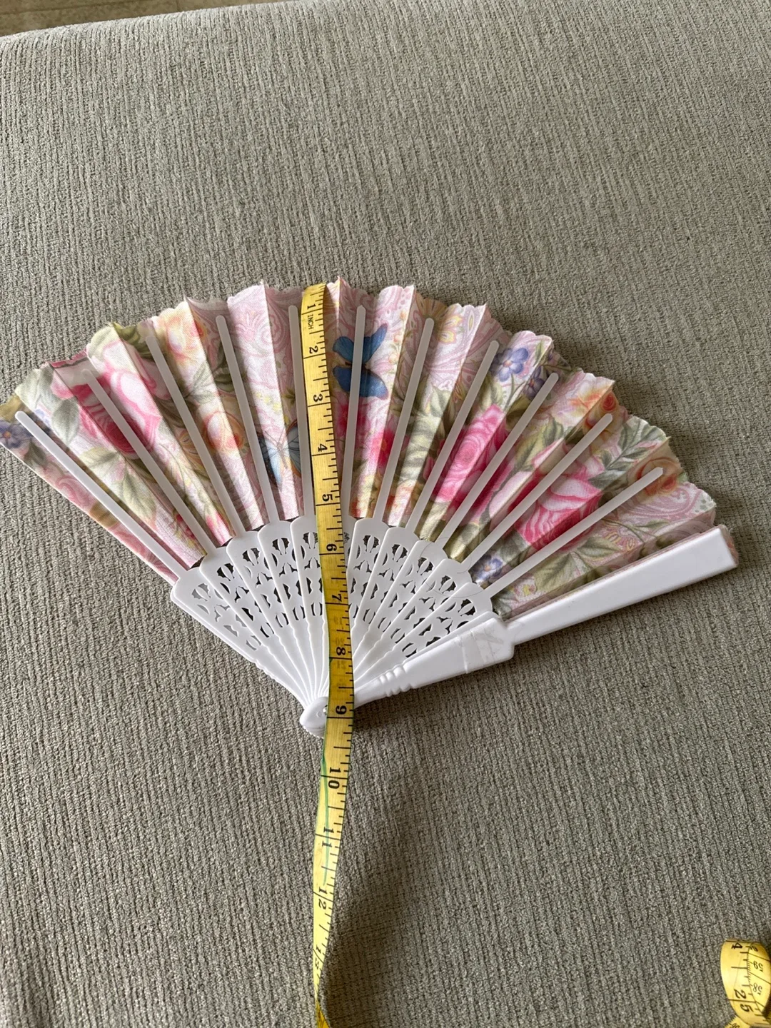 Floral Folding Hand Fan image indicator(3)