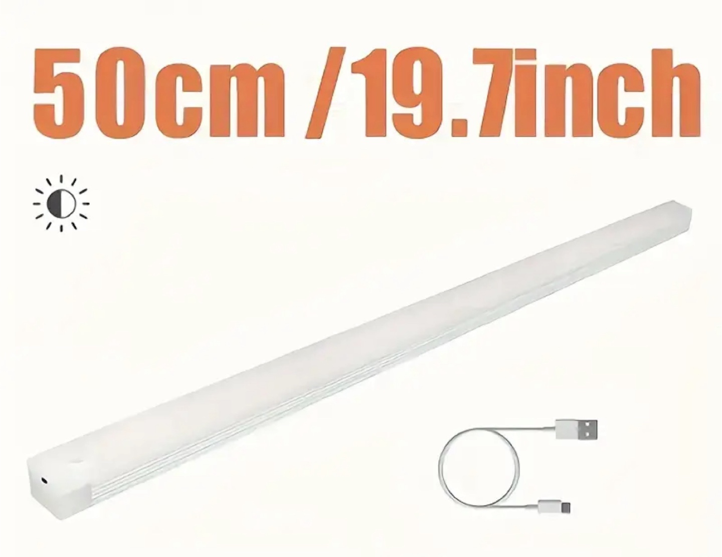 50cm LED Long Strip Induction Light - NEW - photo 3