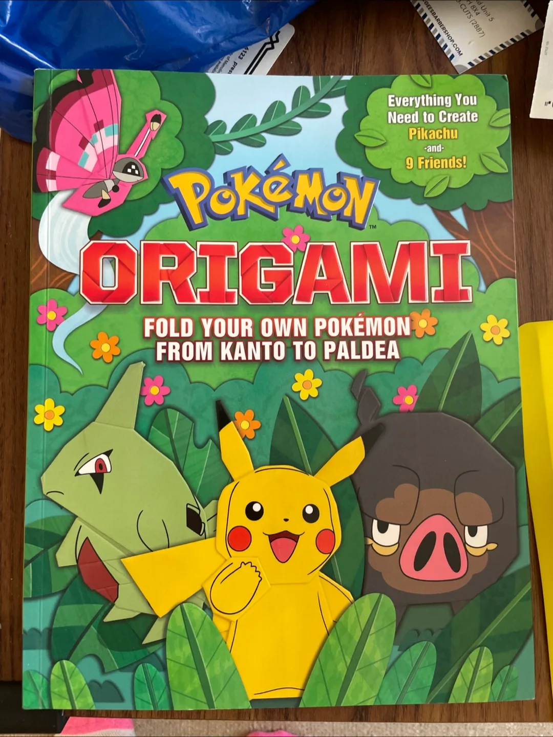 Pokémon Origami Book: Fold Your Own! thumbnail