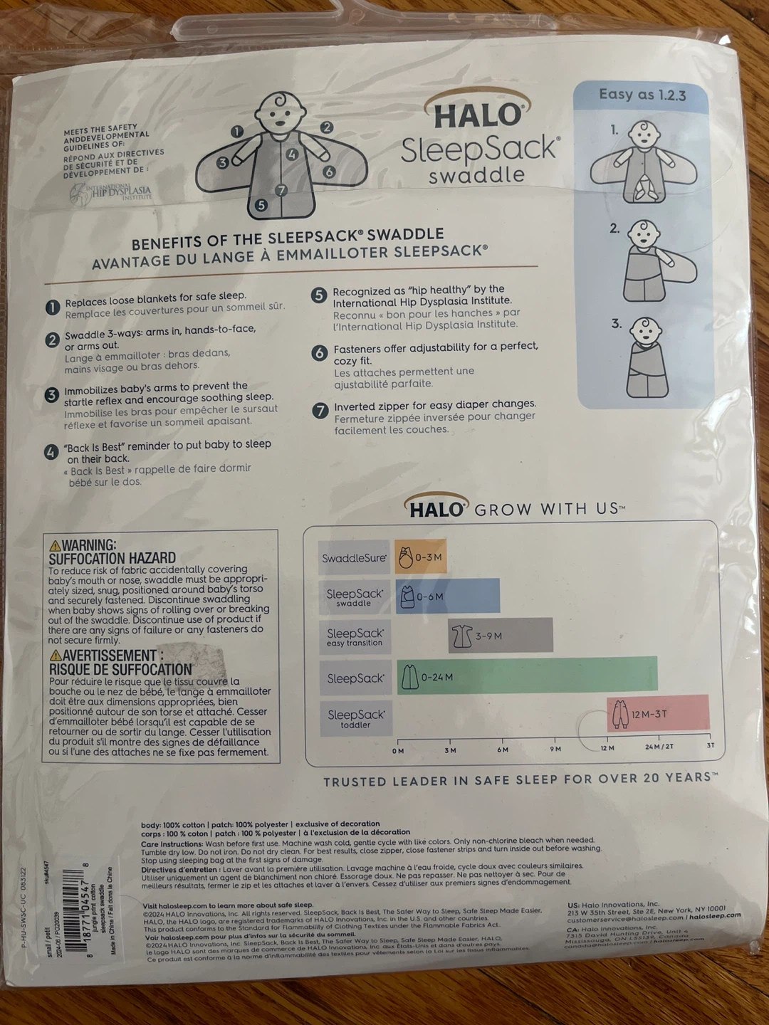 NEW Halo SleepSack Swaddles (NB & S/P) - photo 2