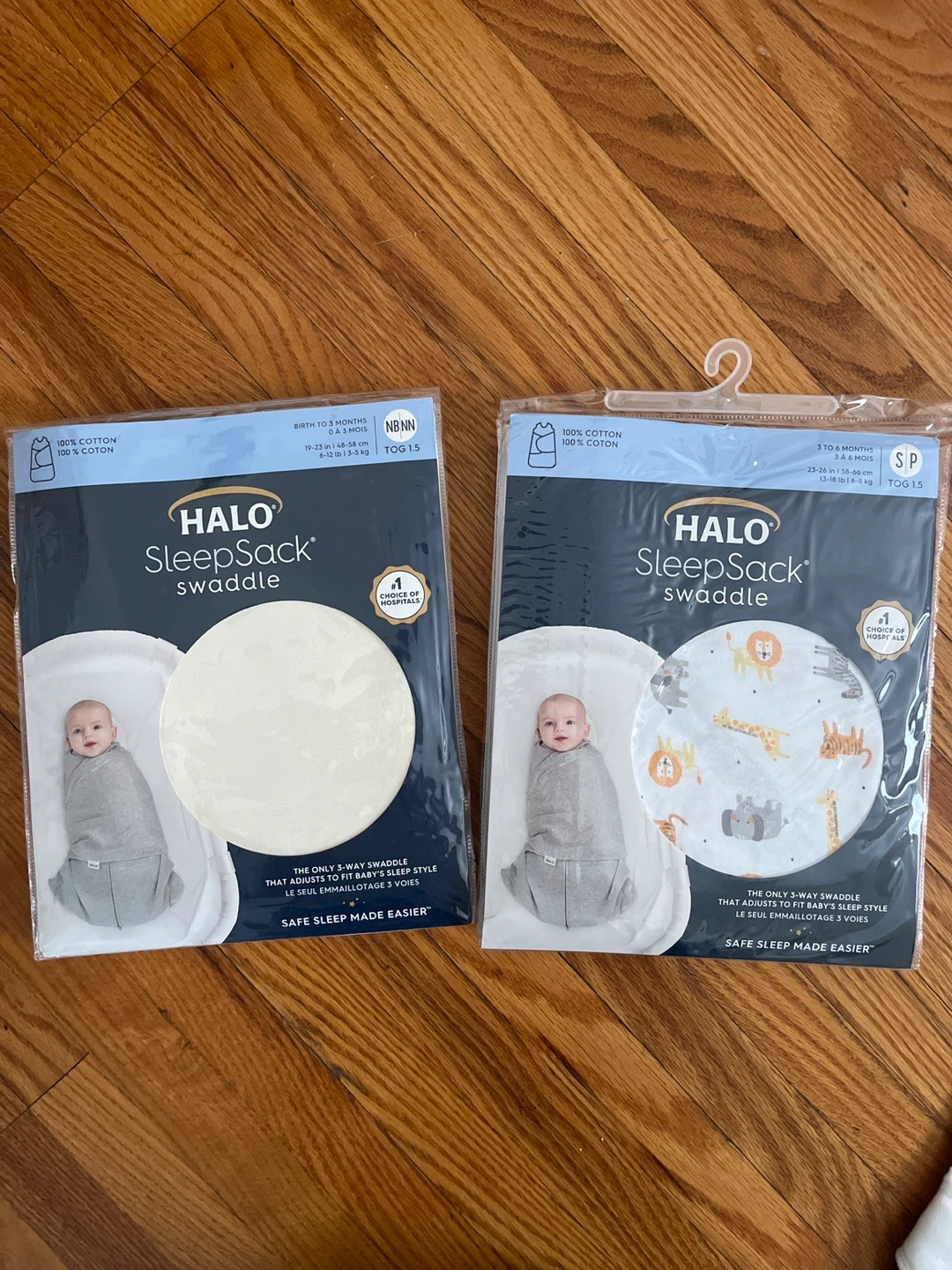 NEW Halo SleepSack Swaddles (NB & S/P)