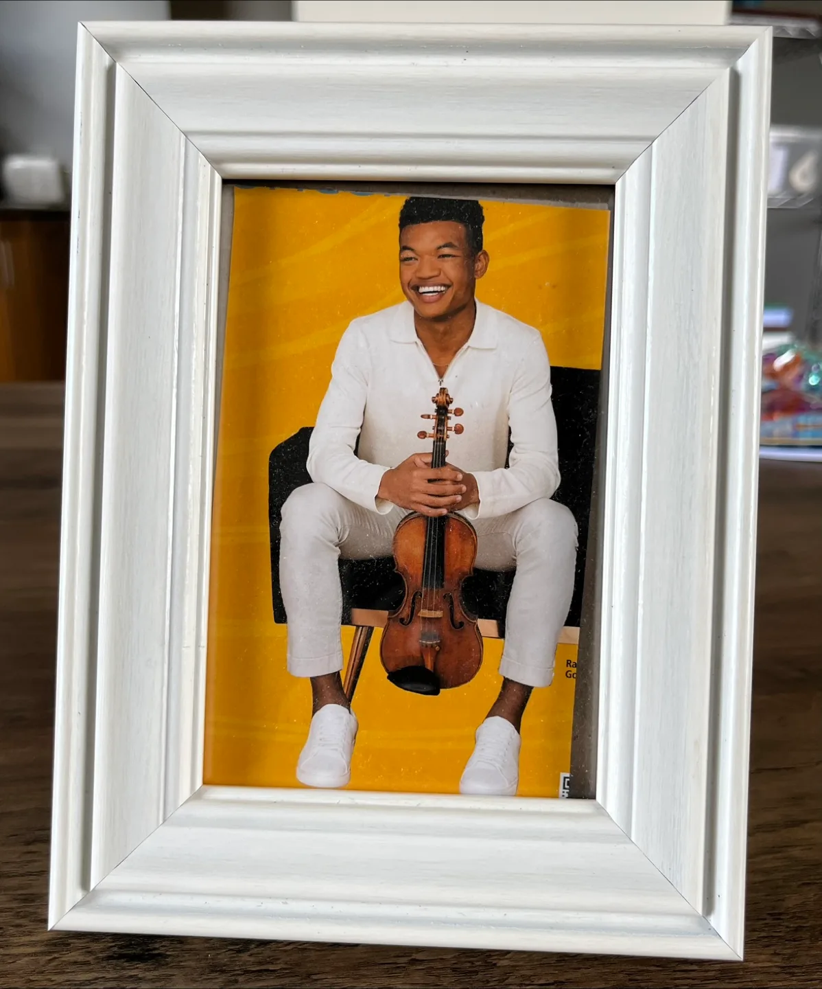 White picture frame for sale. thumbnail