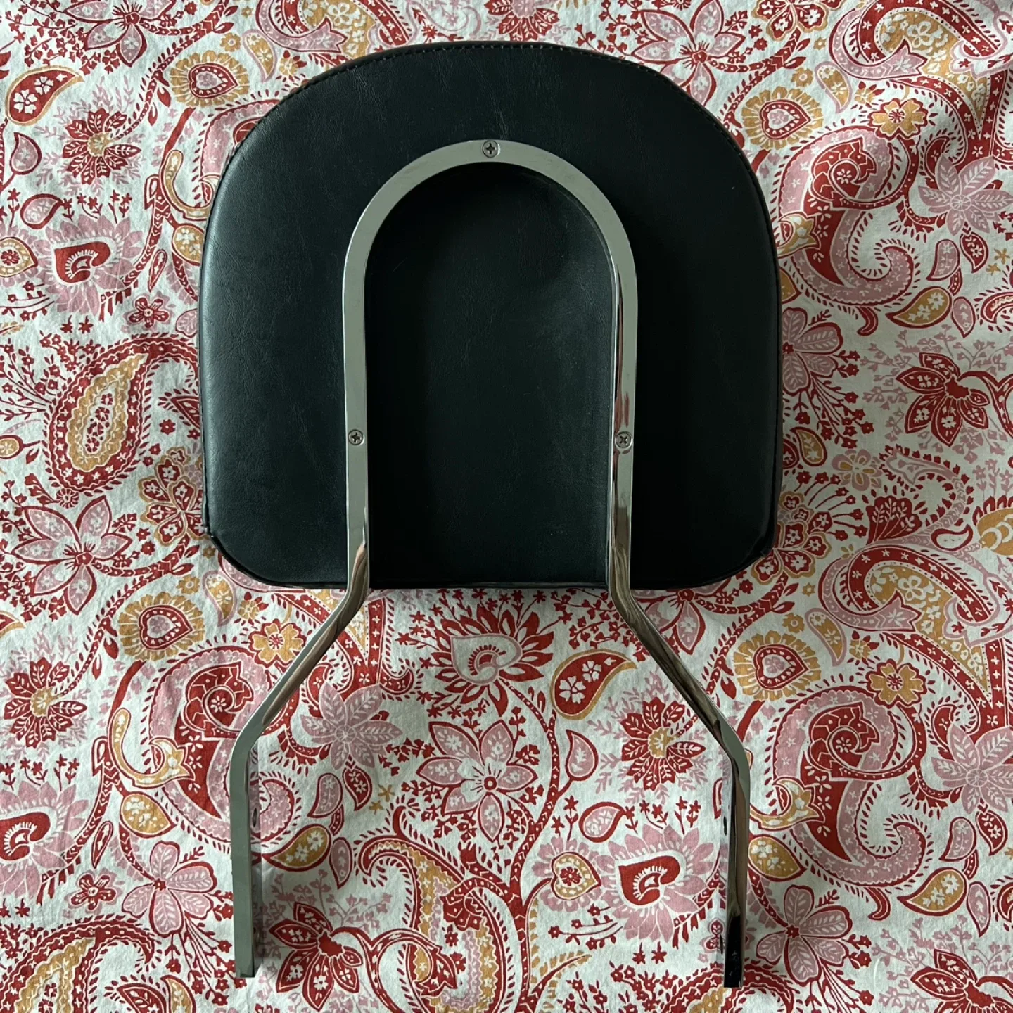 Motorcycle passenger Backrest - Black #freecycle image indicator(2)