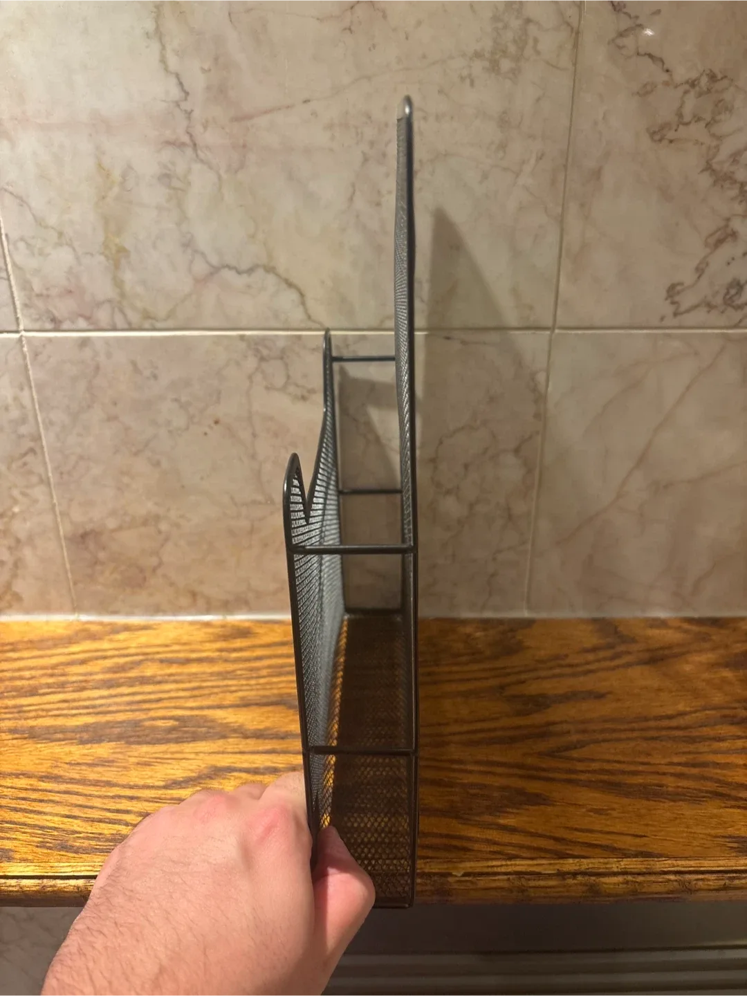 Black Mesh Wall File Organizer image indicator(2)