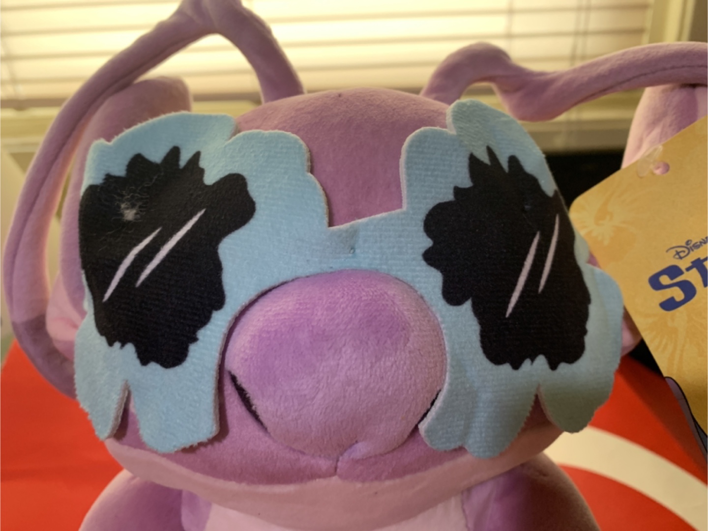 Disney Stitch Angel Plush Toy with Sunglasses - photo 2
