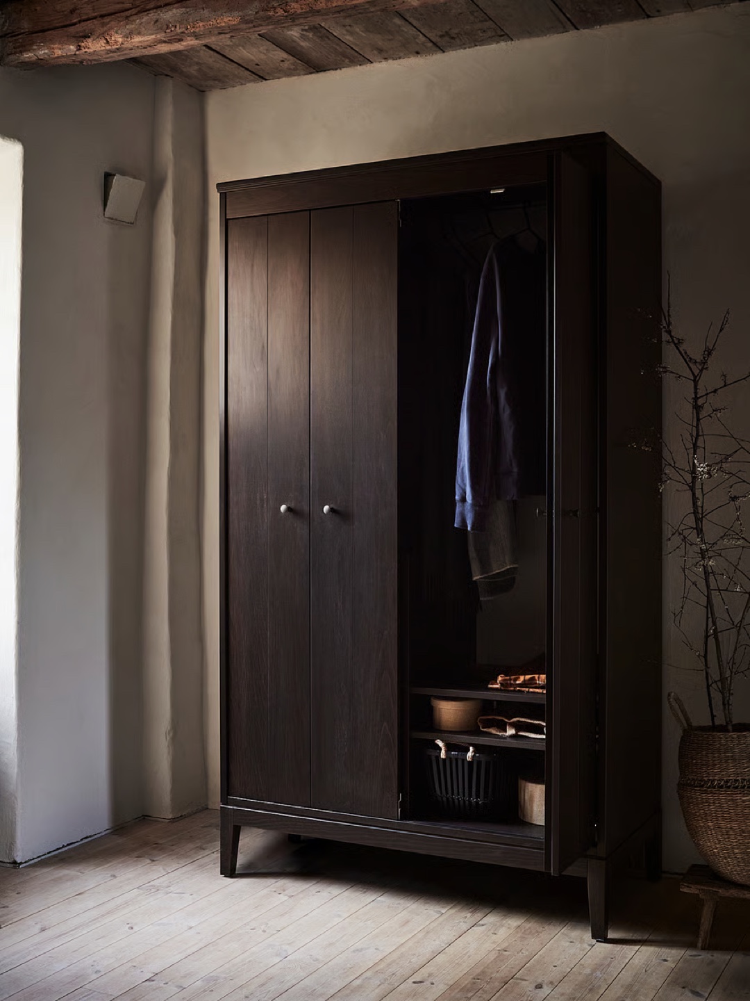 IKEA Hemnes Wardrobe - Dark Brown - photo 4