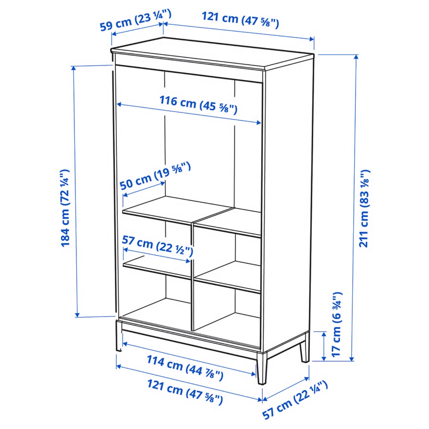 IKEA Hemnes Wardrobe - Dark Brown - photo 5